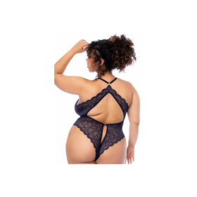 Body grande taille bleu nuit 